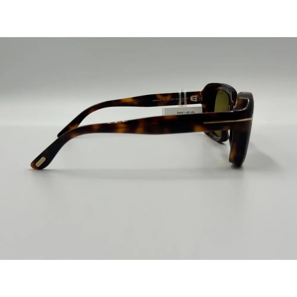 Tom Ford Natalia-02 FT1283 53N Women’s Sunglasses Blonde Havana Green 52mm New